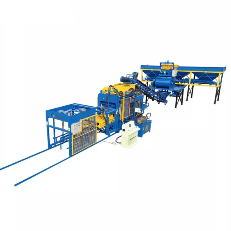 Masina automata QT6-15 de facut boltari, pavele, caramizi pline si borduri